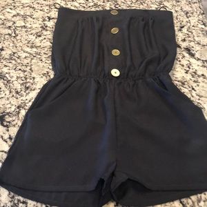 NWOT Saks Navy Jumper